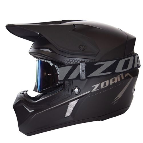 Zoan Wolf Solid MX Snocross Helmet