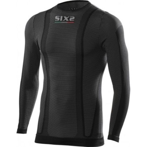 SIX2 Kids Long-Sleeve Round Neck Jersey Carbon Underwear